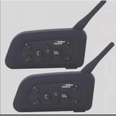 Imagem de Par De Intercomunicador Capacete Moto V6