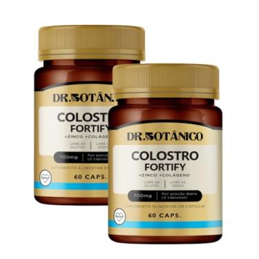 Imagem de KIT 02 UN COLOSTRO FORTIFY 700 MG 60 CAPSULAS - DR. BOTÂNICO
