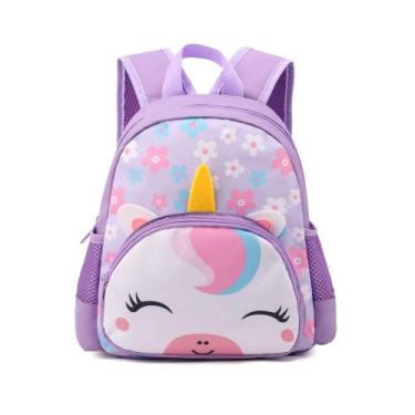 Imagem de Mochila Infantil Costas Animais Passeio Creche Poliéster - CRUZEIRO, M