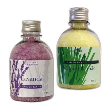 Imagem de Kit 2 Sais De Banho E Banheira Hidro Relaxante 250Gr Cada - Bagnare Co