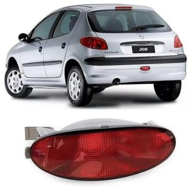 Imagem de Lanterna Neblina P/Choque Tras Peugeot 206 1999/2010 Fitam