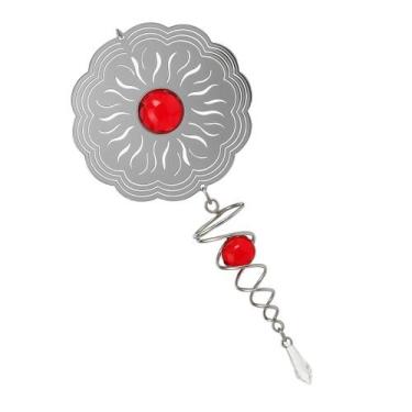 Imagem de Captador De Energia Giratório Fengshui: Mandala Flor Tridimensional - 