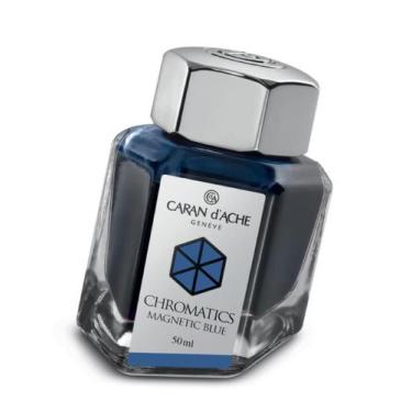 Imagem de Tinta Caneta Tinteiro Caran D'Ache Magnetic Blue 50Ml