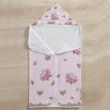 Imagem de Toalha De Banho Tematica Para Bebe Com Capuz - Miguel Baby, Girafa bab