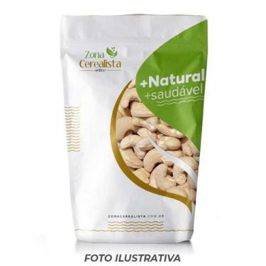 Imagem de Castanha de Caju W1 Crua (Granel 500g) - ZONA CEREALISTA ONLINE