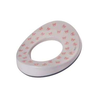 Imagem de Assento Infantil Redutor Sanitário Com Borracha Plasútil, Ursa Lúdica