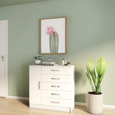 Imagem de Cômoda com Sapateira Saturno Branca - Mobly