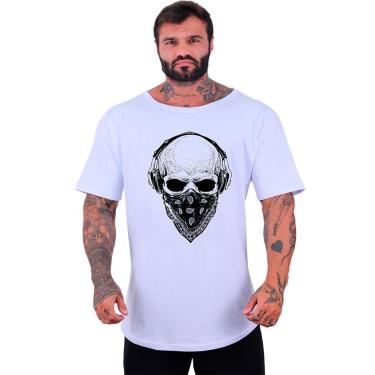 Imagem de Camiseta Morcegão Masculina MXD Conceito Caveira Gangster-Masculino