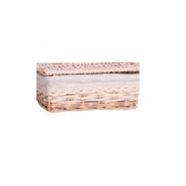 Imagem de Organizador Retangular Mundiart com Tecido 32x21/14cm