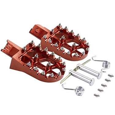 Imagem de MWMNUN Apoios Para Os Pés - De Bicicleta Terra Compatíveis Com Crf50 Crf70 Crf110 Xr50 Xr70 Xr110 Stomp Chinês Lucky Mx Tao Coolster Orion Wpb Thumpstar Demon X Bosuer Kayo Piranha M2R