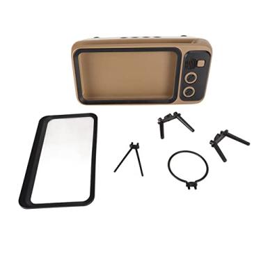 Imagem de Retro TV Style Phone Holder, TV Style Mobile Phone Stand, Phone Stand for Desk, Suitable for Most Cell Phone Sizes