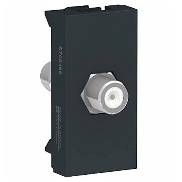 Imagem de Módulo Tomada Para Antena De Tv (Para Cabo Coaxial Tipo F) Grafite Orion S70546894, Schneider Electric