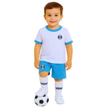 Imagem de Uniforme Infantil Grêmio Artilheiro Oficial - Revedor, Tam 14