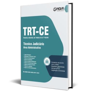 Imagem de Apostila Trt Ce 2024 Técnico Judiciário Área Administrativa - Nova Con