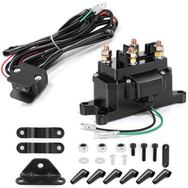 Imagem de Contator de Relé Solenóide 12V 250A Winch para Caminhão, ATV e UTV