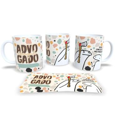 Imagem de Caneca Profissões em Porcelana – Várias Carreiras Personalizado (Advogado)