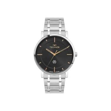 Imagem de Relógio Technos Slim Prata Masculino Gl32Ay/1P