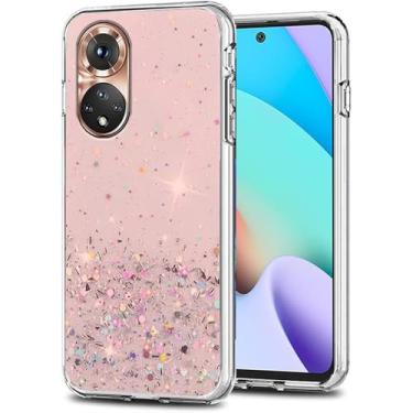 Imagem de Capa de silicone para Huawei Honor 20 Lite 30 50 60 70 80 Pro Rus 20s 30s 50 Se Ultra Fina Capa Traseira Macia, Rosa, Para Honor 70