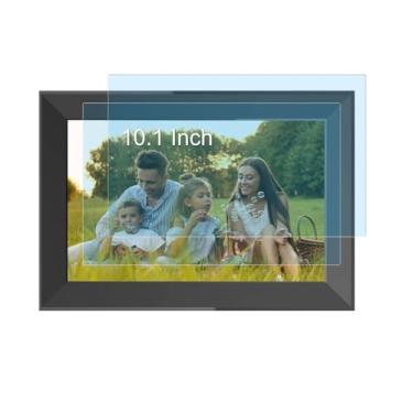 Imagem de MUBUY-GOL Pacote com 2 porta-retratos digitais de 10,1 polegadas / protetor de tela para moldura digital kylight de 10,1 polegadas, compatível com tela sensível ao toque ultra HD transparente antiluz