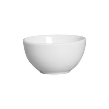 Imagem de Conjunto 6 bowls Slim Branco Neve 350 ml - Alleanza Cerâmica