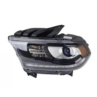 Imagem de Lâmpada de neblina esquerda direita LED luz diurna frontal LED conjunto de farol lâmpada de canto ampla compatível com Durango 2016-2020 (direita)