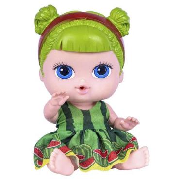 Imagem de Boneca Coleção Frutinhas com Cheirinho de Frutas Cotiplás, Melancia