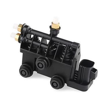 Imagem de JDMON Bloco de válvula de suspensão a ar compatível com Range Rover 2006-2013 Land Rover Discovery 3/LR3 2005-2009 4/LR4 2010-2015 Substitui RVH000095 RVH500060 RVH000055 RVH500050