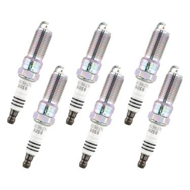 Imagem de Velas de ignição Iridium Bujias compatíveis com Ford F150 2010-2021 para Explorer 2011-2019 para Chevy Impala 2012-2020 para Buick Enclave 2008-2020 substitui 6509 4719 5339 4714 99014 XP526 3