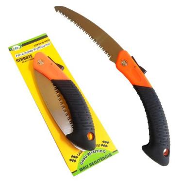 Imagem de Serrote De Jardinagem Para Poda Dobrável Cabo Emborrachado - Idea