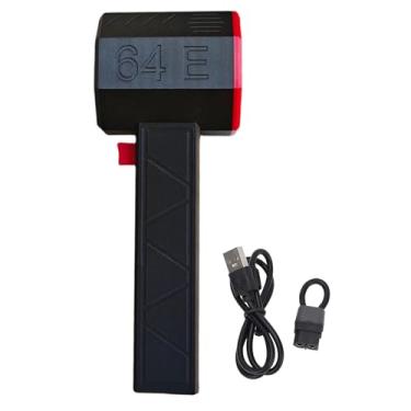 Imagem de Ventilador de turbina elétrica 18000rpm Velocide de ritmo de 64 mm de moto de escova de soprador seco de jato com empuxo de 1400g para poeira de soprando uso comercial residencial (Branco preto)