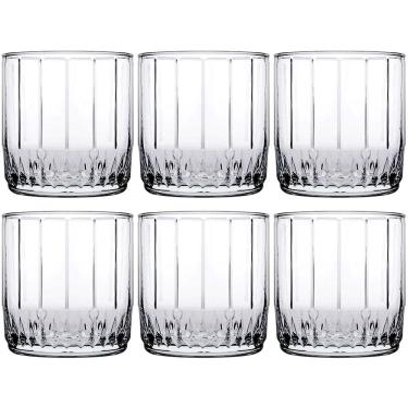 Imagem de Jogo de 6 Copos de Vidro para Whisky Leia 270ml - Pasabahçe