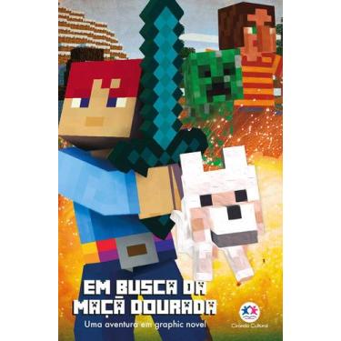 Imagem de Livro - Minecraft - Em Busca da Maça Dourada - Livro 1