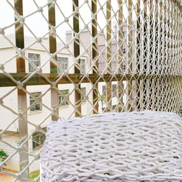 Imagem de Rede De Segurança Infantil, Escada De Varanda De Janela, Rede De Proteção Infantil, Malha 5/10cm, Rede Anti-queda Para Cães E Gatos, 10cm Mesh, 6x8m(19.7x26.2ft)