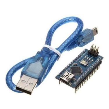 Imagem de Arduino Nano V3.0 Atmega 328 Ch340 + Cabo Usb