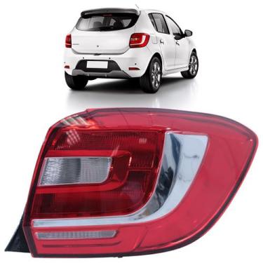Imagem de Lanterna Traseira Sandero 2015 A 2020 Bicolor - Automotive Imports, Di