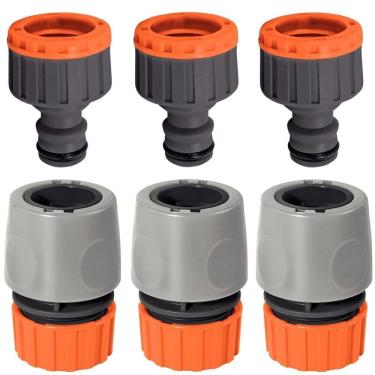 Imagem de Engate Rápido Mangueira 1/2 Polegada + Bico Torneira Engate