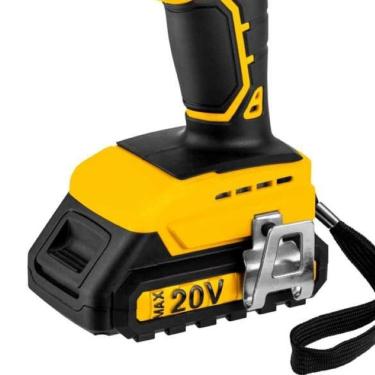 Imagem de Parafusadeira Furadeira à Bateria 20V Com Impacto Pfv212lb Vonder Plus