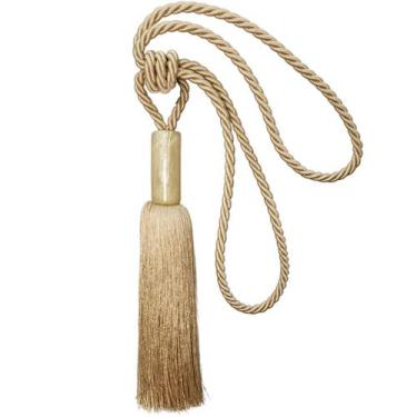Imagem de Abraçadeira para Cortina Maria Niazitex Prendedor Pingente Cordão com 