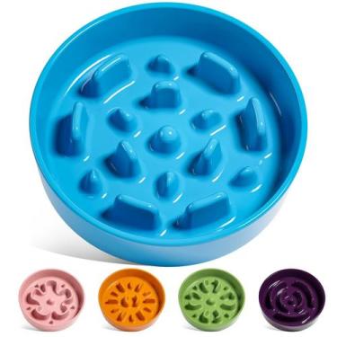 Imagem de Taça Slow Feeder para cães LE TAUCI Ceramic Small Breed Blue