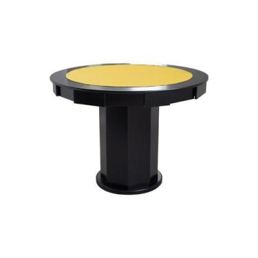 Imagem de Mesa de Carteado com Gavetas e Porta copos - 1,37x0,80 - Sem xadrez - 