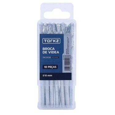 Imagem de Broca Videa Torkz TRC0030, 6 mm - 10 Peças