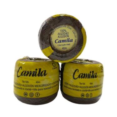 Imagem de Linha Bordado Camila 40m Ref 00360 Marrom Coats Corrente -   Coats Cor