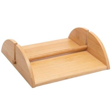 Imagem de Porta guardanapo de bambu Lyor 19x17,8x5,8