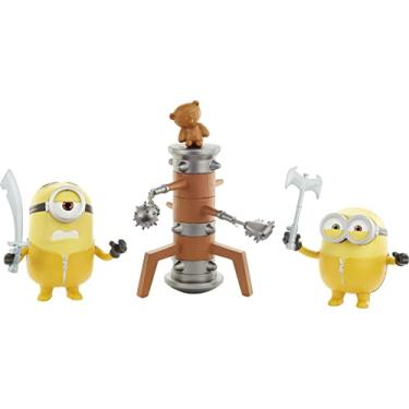 Imagem de Mattel Minions: A Ascensão De Gru - Momentos Do Filme Artes Marciais Figura Ação Interativa Brinquedo Com Articulação E Cena Kung Fu Acessórios Para Treinamento Fãs Mais Antigos Minions