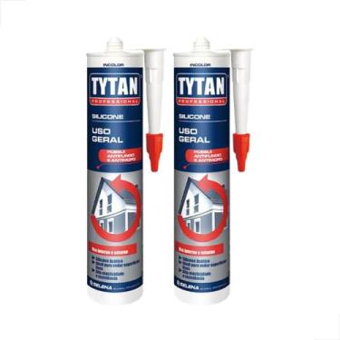 Imagem de Silicone Tytan Uso Geral Acético 280G Incolor Pro - Kit 2 un - Tytan S