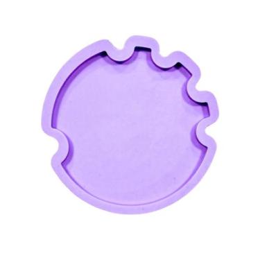 Imagem de R641 molde de silicone placa unha resina decorar - confeitaria dos mol