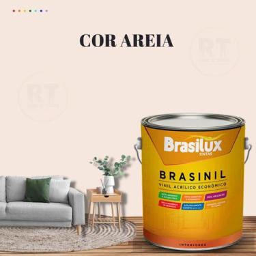 Imagem de Tinta Parede Bege Acrílica Brasinil  3,2l - BRASILUX , AREIA