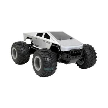Imagem de Carro De Controle Remoto Colorido JJRC Q208 Cybertruck Pickup Off-Road