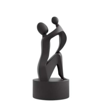 Imagem de Escultura / Estátua Decorativa Mãe E Filho (Decoração de Ambientes) - 