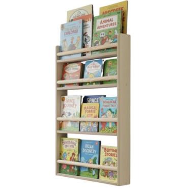 Imagem de Estante para Livros Infantil com 3 Prateleiras Organizadoras para Brin